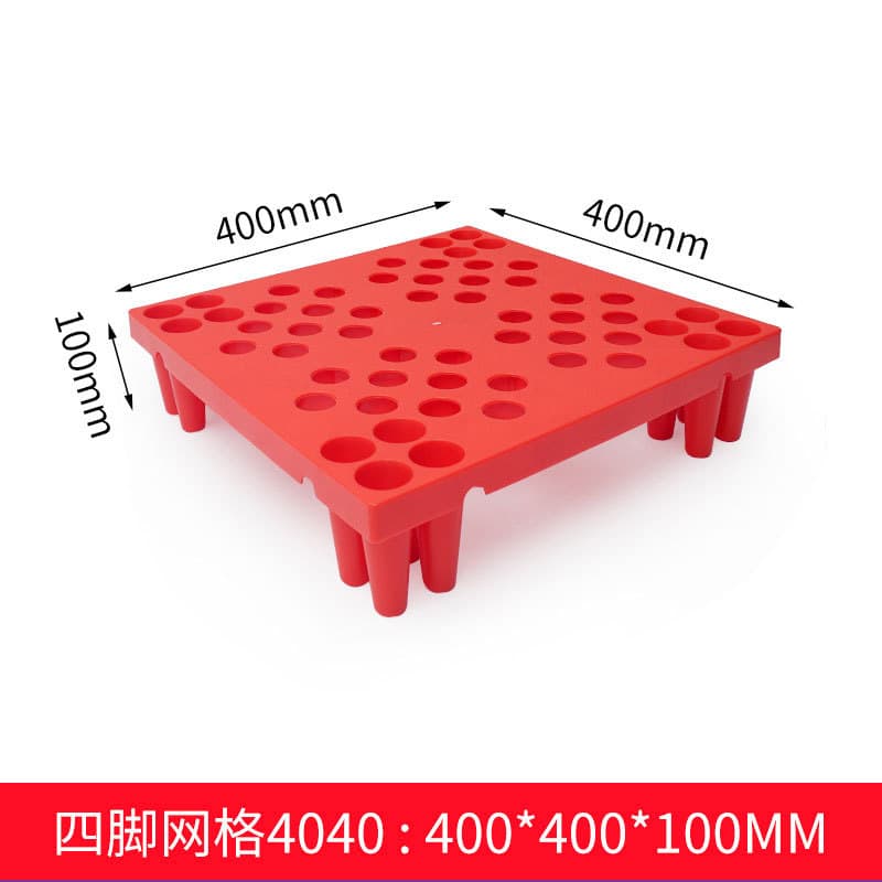 Four legs red: 400*400*100mm