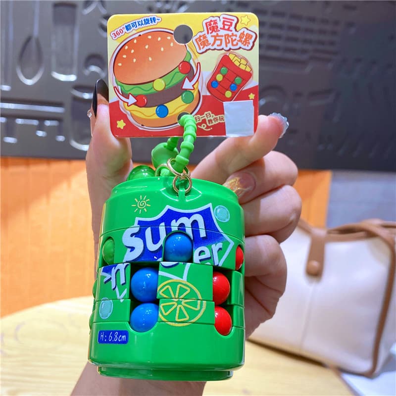 Soda magic bean fidget spinner-green sprite
