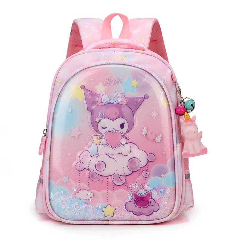 2025 New Model Girls' Hard-Shell Lightweight Kindergarten Cute Waterproof Student Backpack Children's Backpack 1