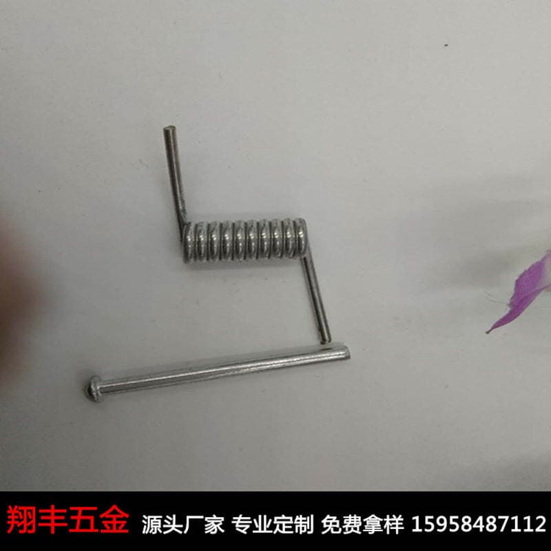 Special-Shaped Spring Stainless Steel Cylindrical Special-Shaped Compression Spring Handicraft Jewelry Five-Pressure Wear-Resistant Elasticity High Resilience 4