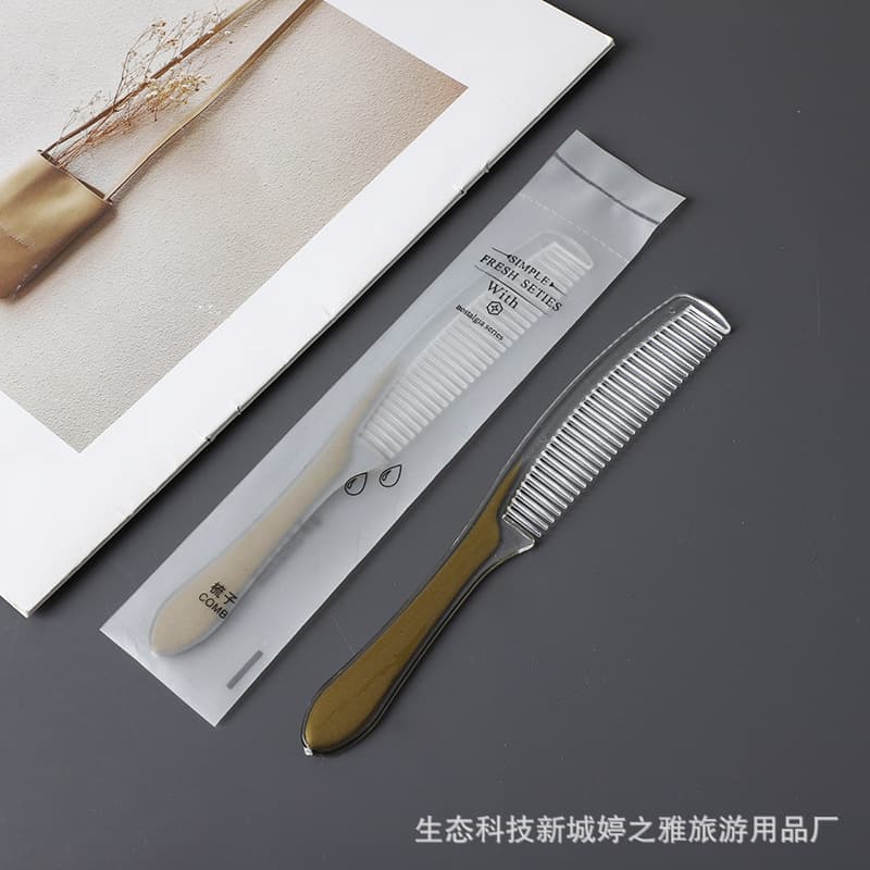 Soft film + two-color long comb