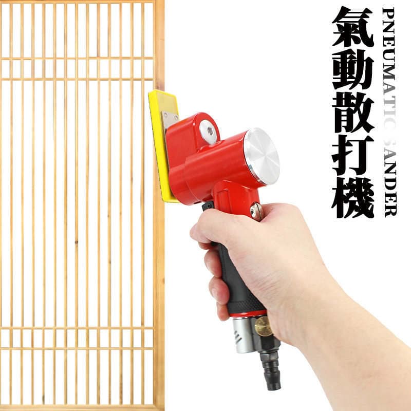 Kaston Pneumatic Straight-Line Sanding Machine for Car Wheel Hubs, Woodworking, Pattern Grinding, Dry Grinding, Air Grinding, and Small Space Polishing 2