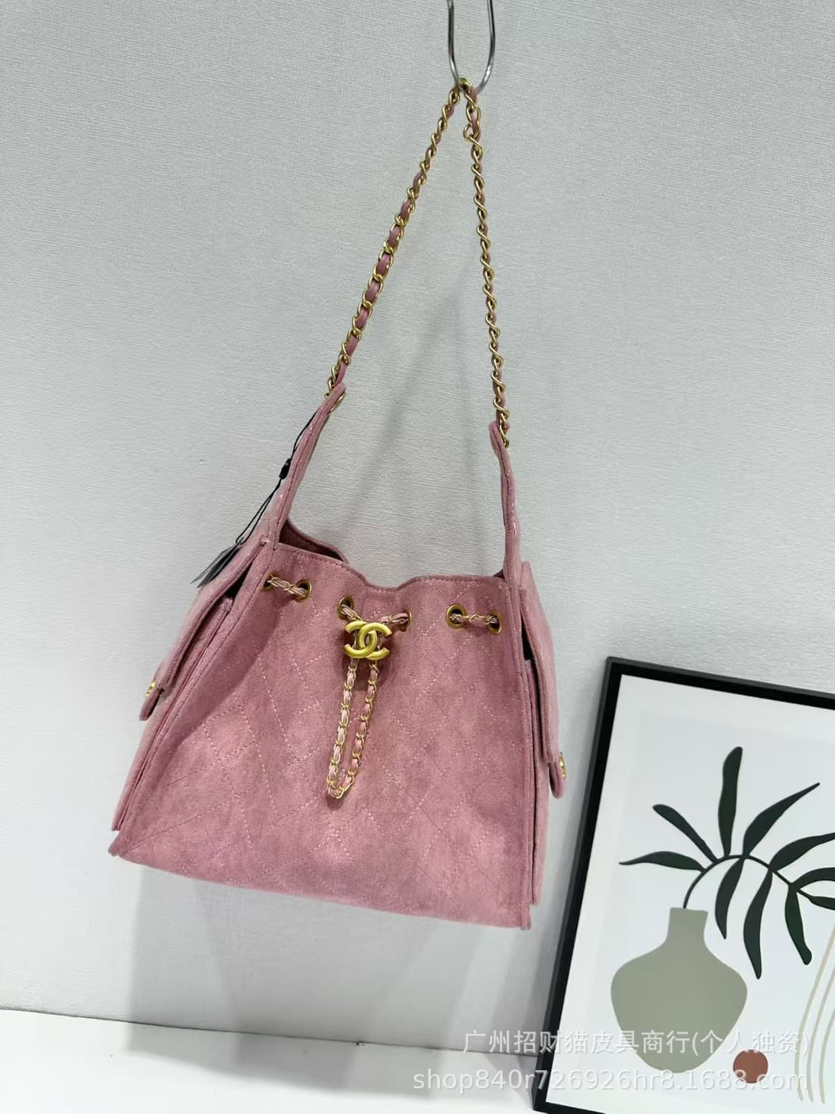 A038 suede pink 28cm