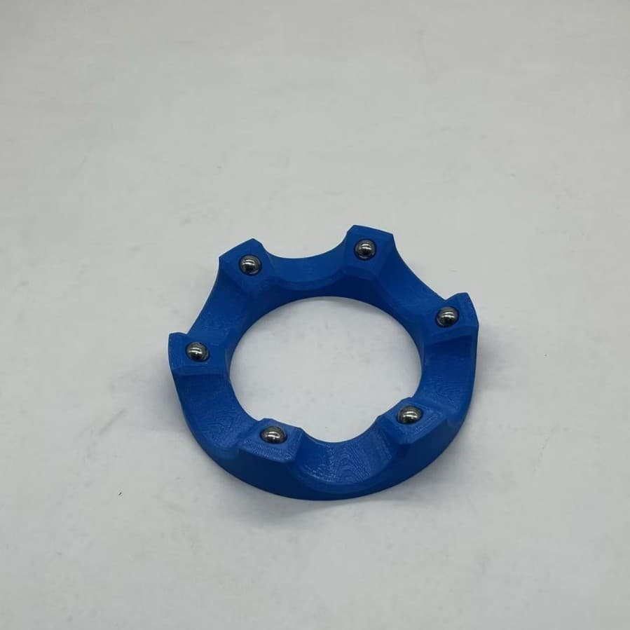 Bowling ball placement circle-blue [3d printing]
