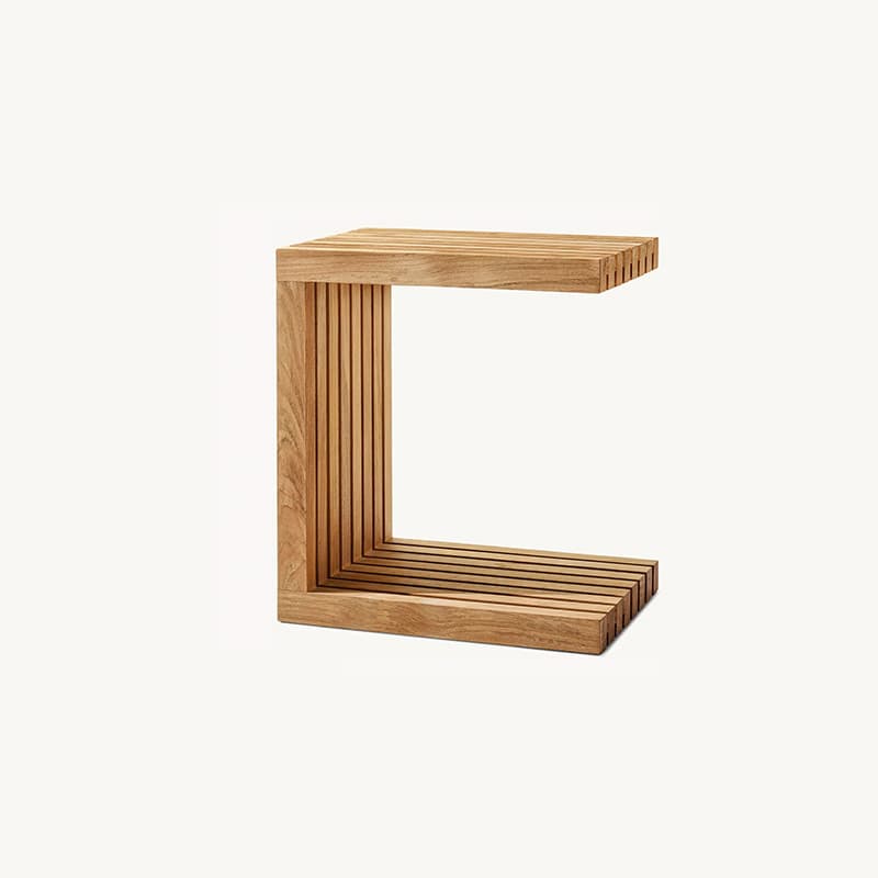 Teak side table