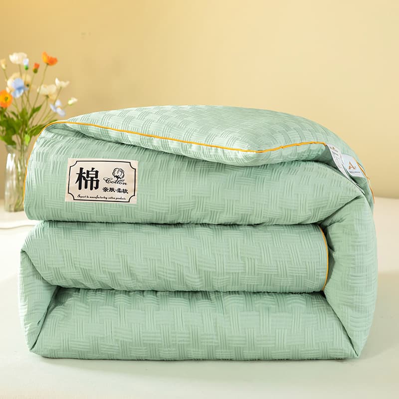 Adzuki bean fairy-mint green [upgraded jacquard-30% soy protein]