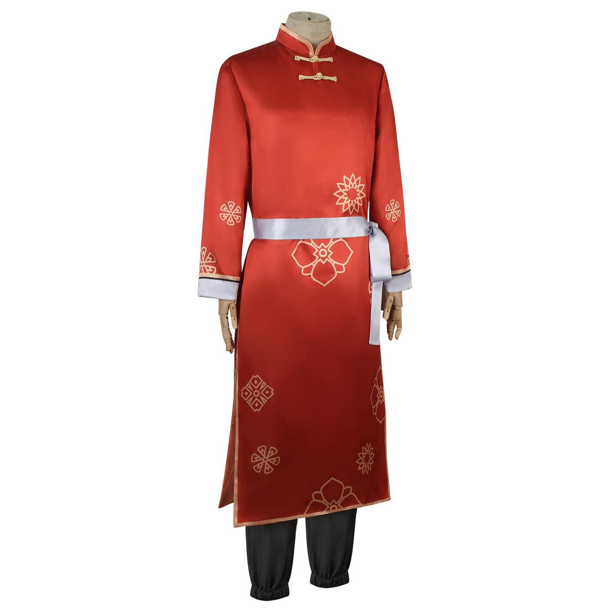 Blue Prison Cos Suit Chinese Kung Fu 2 Chinese Style Two Sons and One Swing Red Kung Fu Suit Cosplay Suit 2