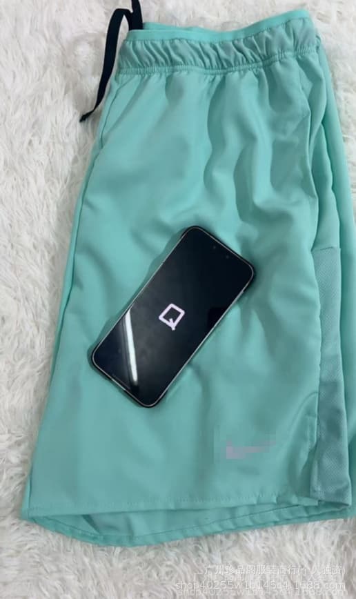 Turquoise shorts