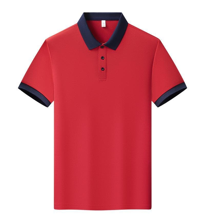 Bright red and navy blue (full color 5566)