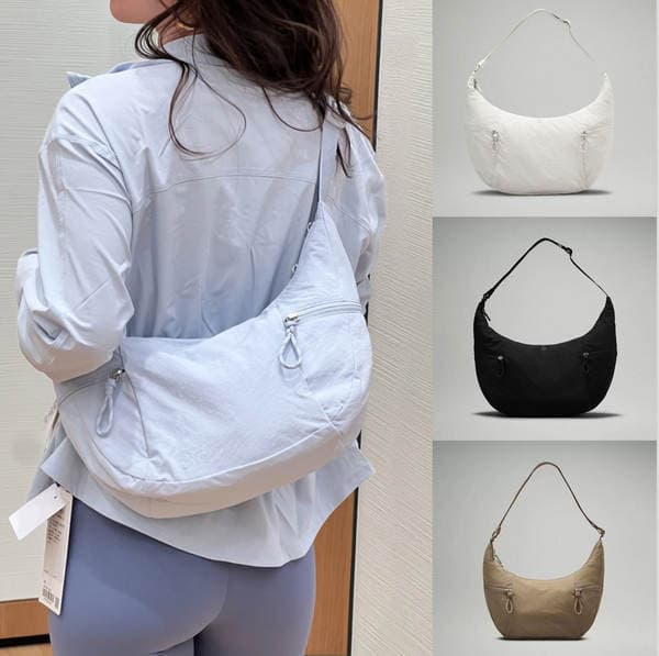Lulu's yeni aypara idman çantası, qadınlar üçün çarpaz çanta
