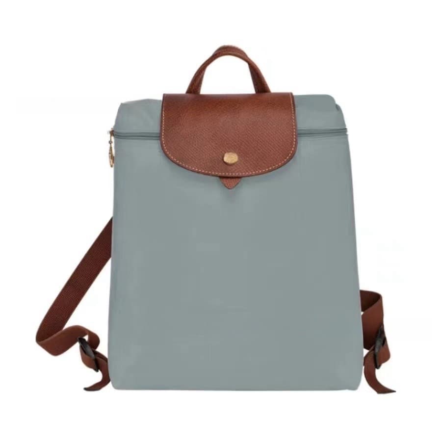 Classic steel gray backpack