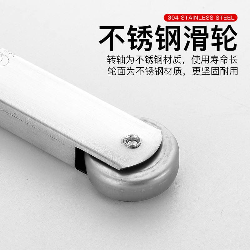 Fire Door Sequential Closer Stainless Steel Swing Door Fire Door Double Door Fire Sequence Device for Side-By-Side Doors 3