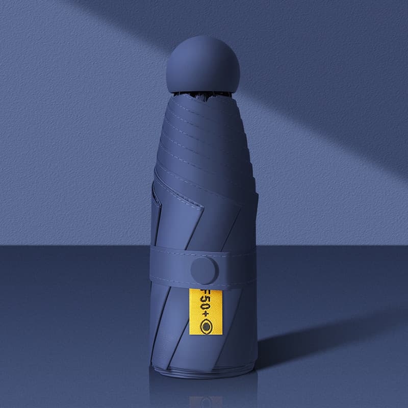 Navy blue [6 bone thickened black rubber UPF50 opaque]]