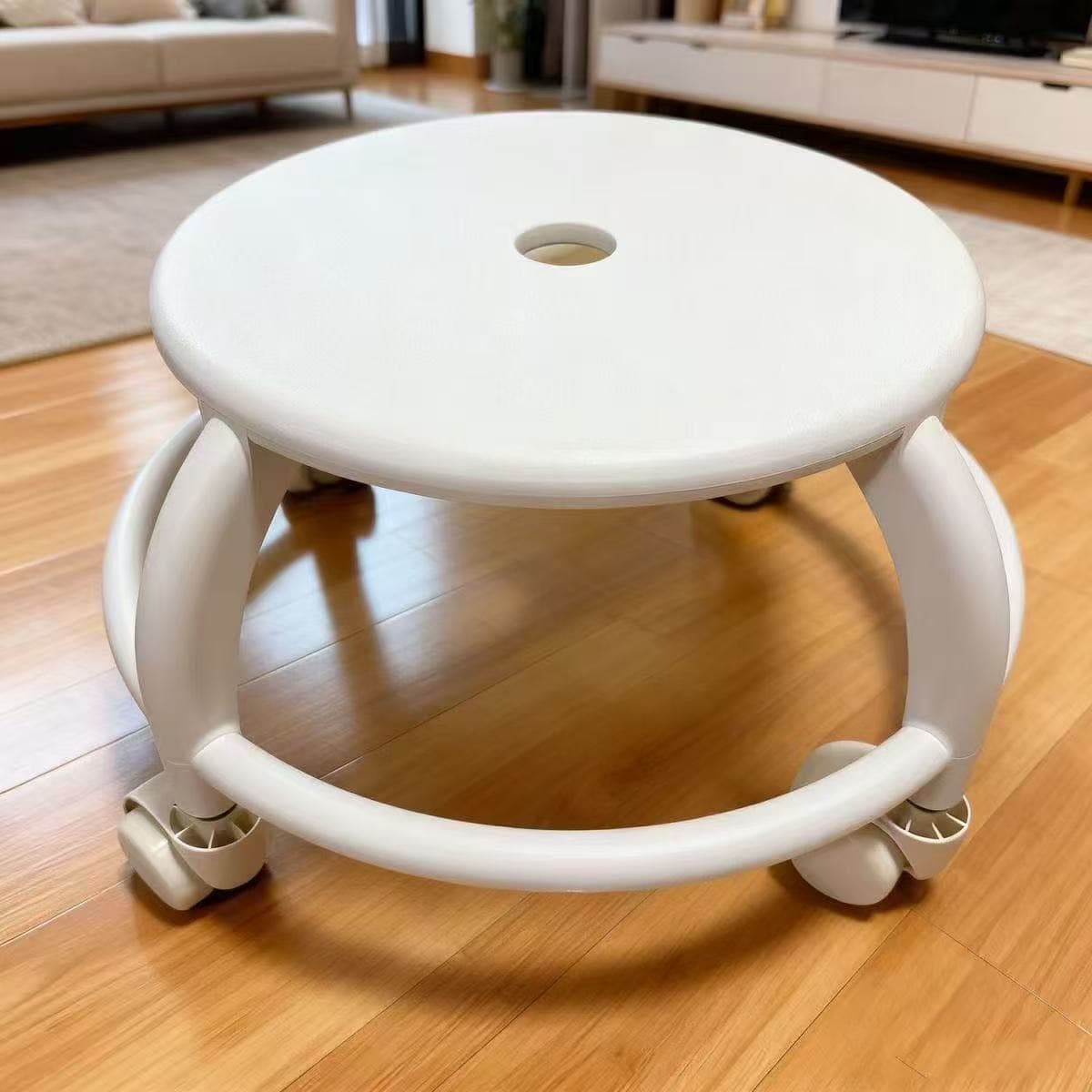 Macron stool [white] without cushion