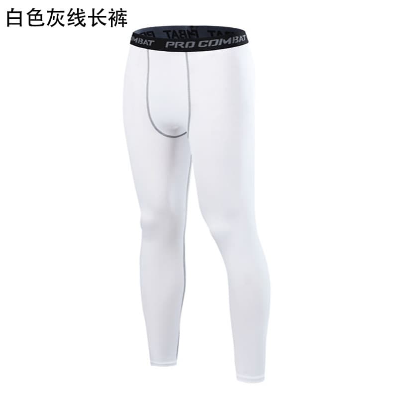 1020 white gray line trousers