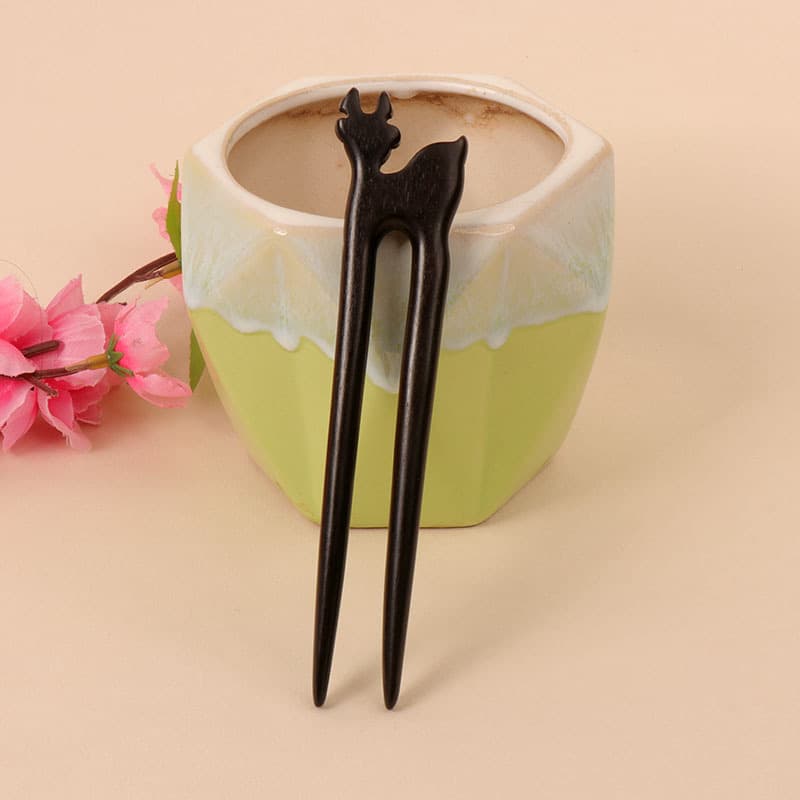 Ebony hairpin---11 styles (length 13cm)