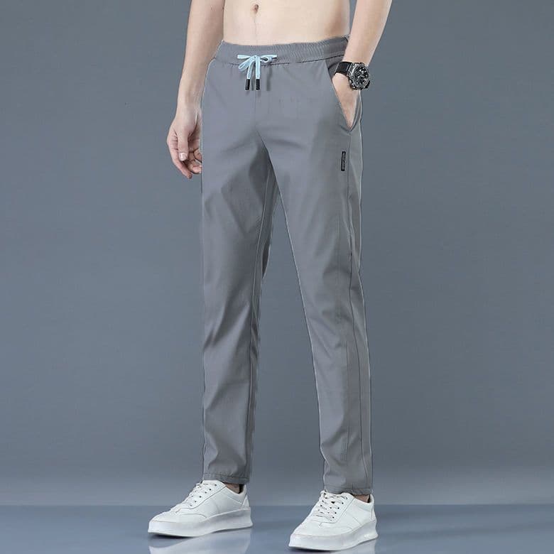 Black Standard Pants dark gray [Four-sided]]