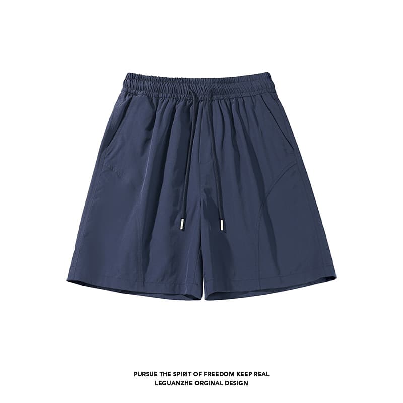 Navy blue [shorts]