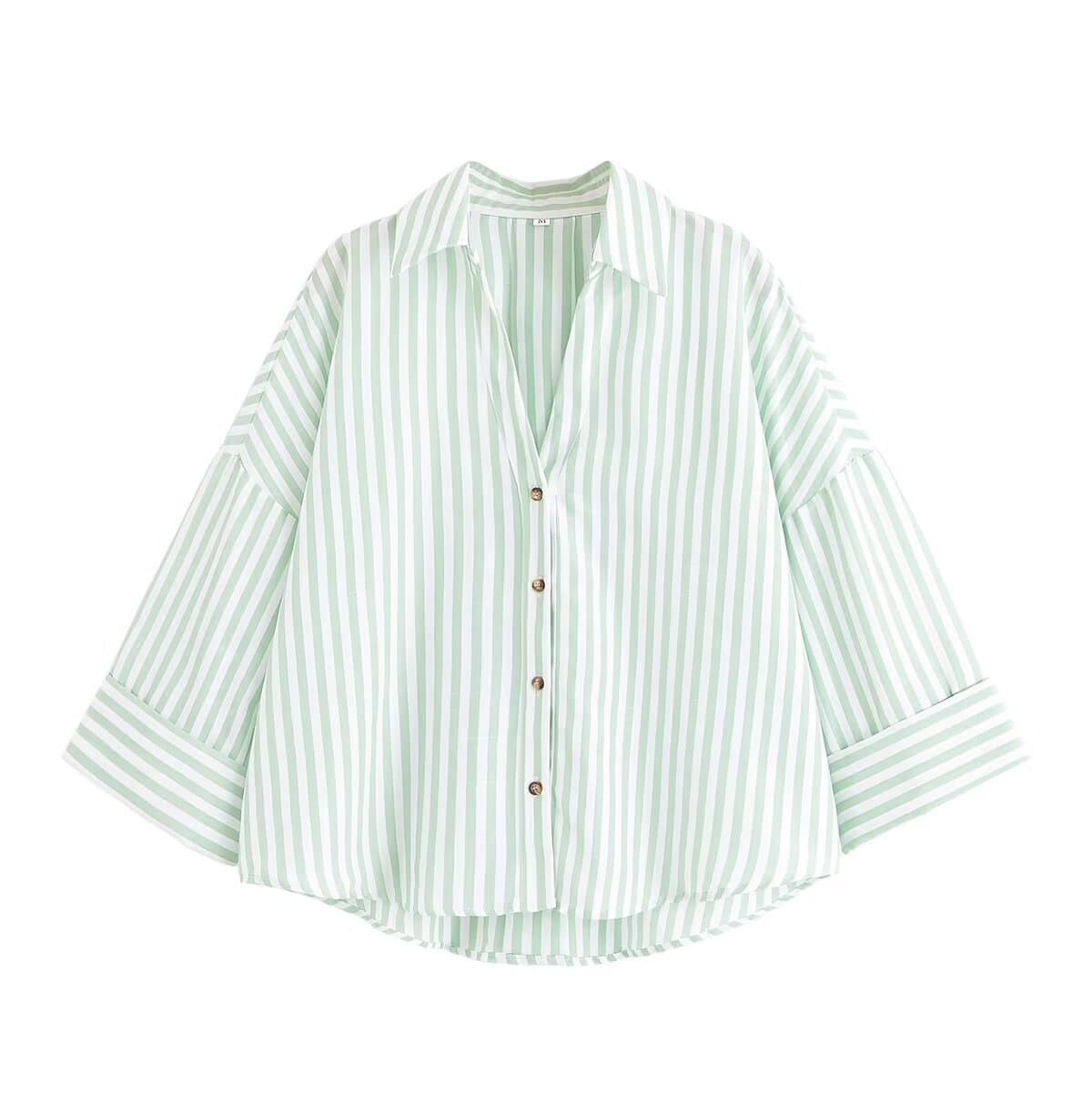 Light green stripes