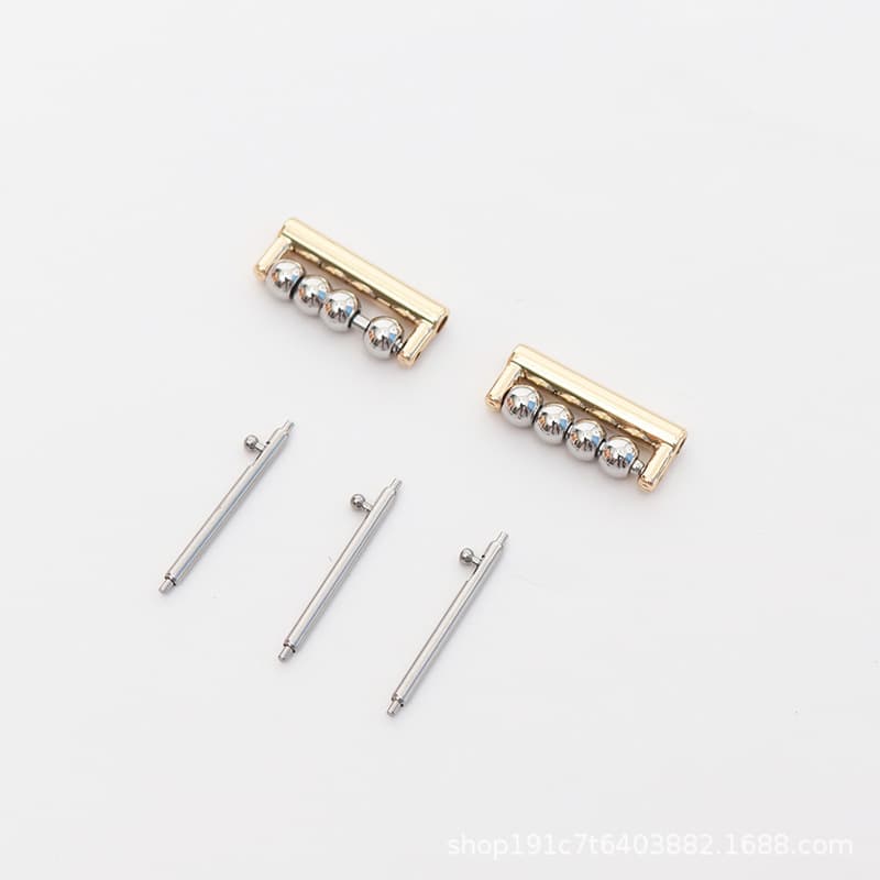[raw ear model] gold-4 beads