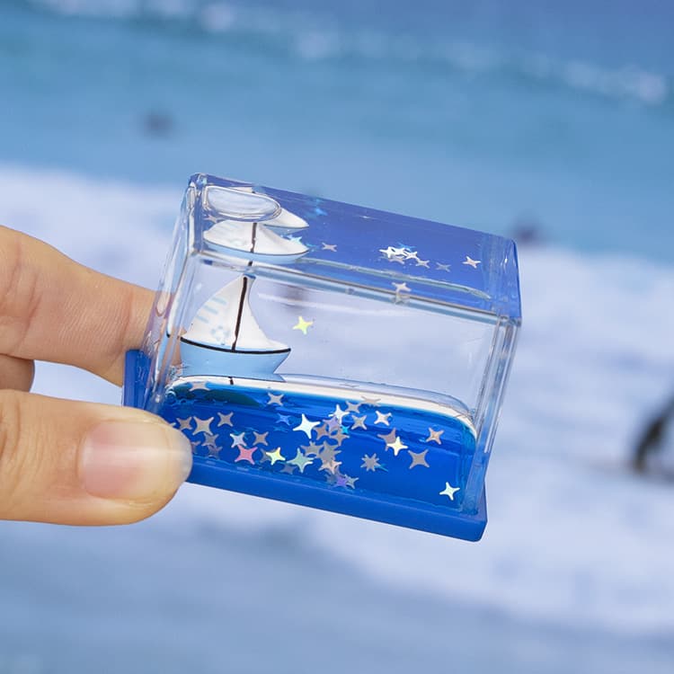 Mini small rectangular-small sailboat