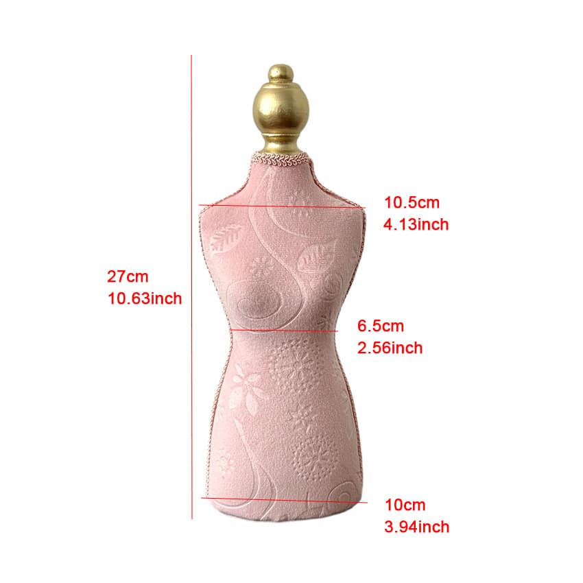 Pink female model