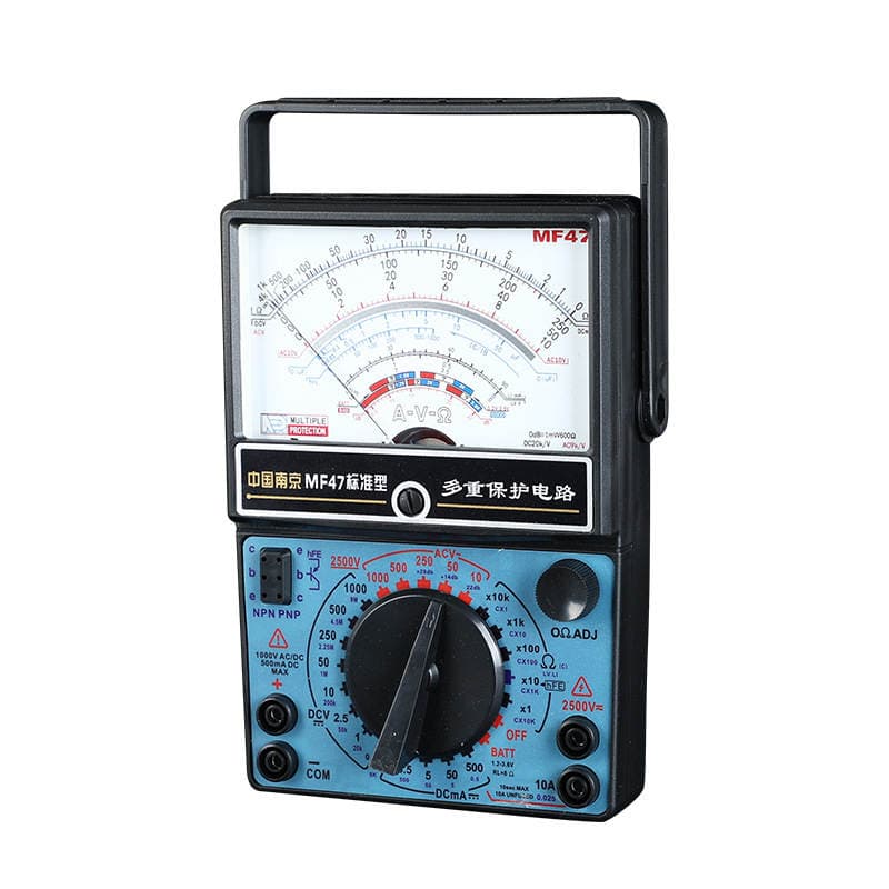 Mf47 Oxlu (Analoq) Multimetr, Mexaniki, Yanmaya Qarşı Tam Qoruma ilə 5