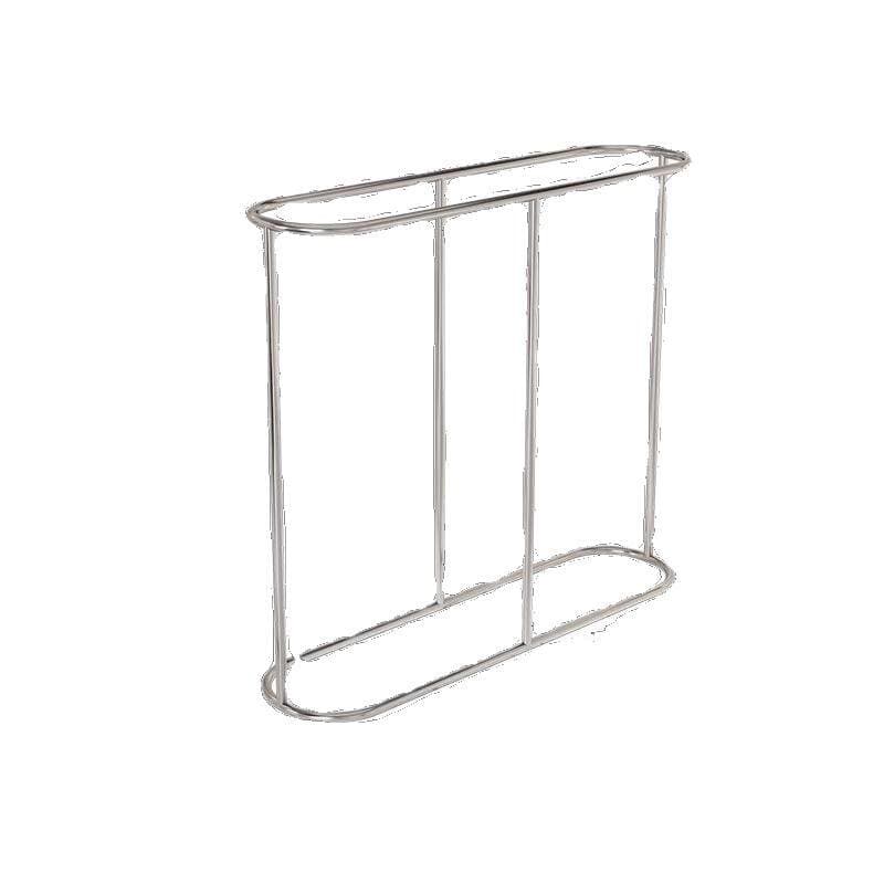 Display Racks for Clothing Stores, Trendy Clothing Racks, Movable Stainless Steel Floor-Standing Island Clothing Display Racks 5