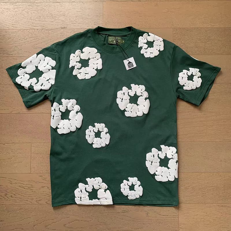 Round neck [dark green]