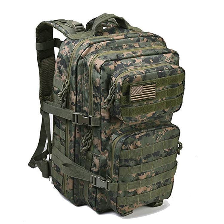 Ai Wang's New Tactical Attack 3P Camouflage Backpack Multi-Functional Large Capacity 45L Outdoor Sports Camping Mountaineering Backpack 5