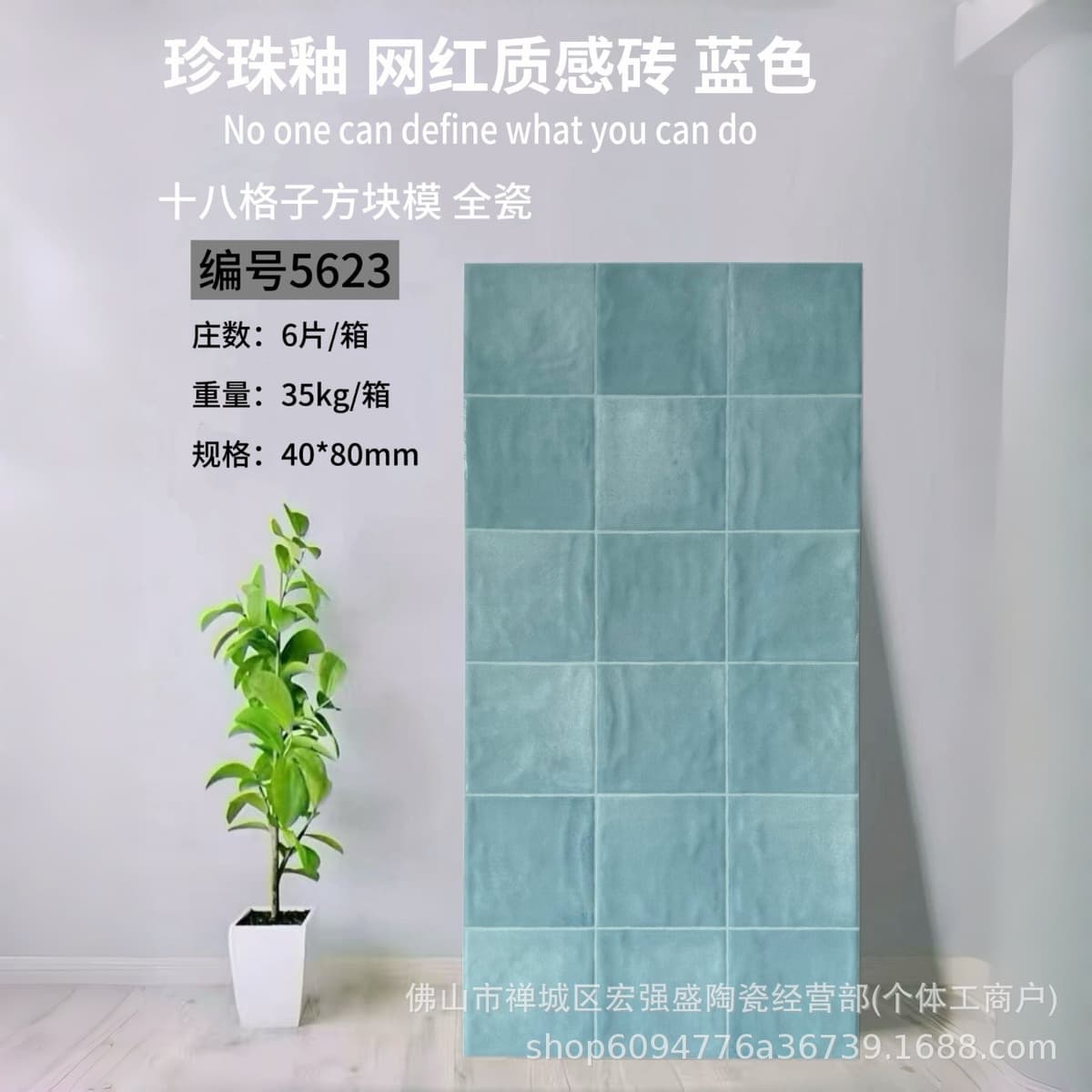 5623 Glazed Glass