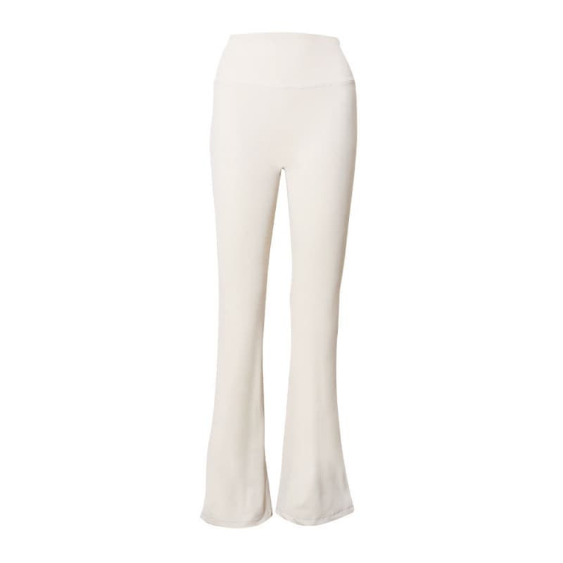 Off-white bell-bottom pants