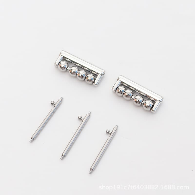 [raw ear model] silver-4 beads