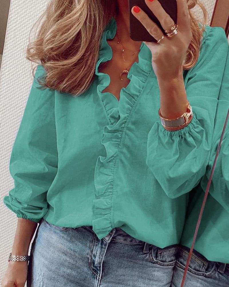 Long sleeve-green