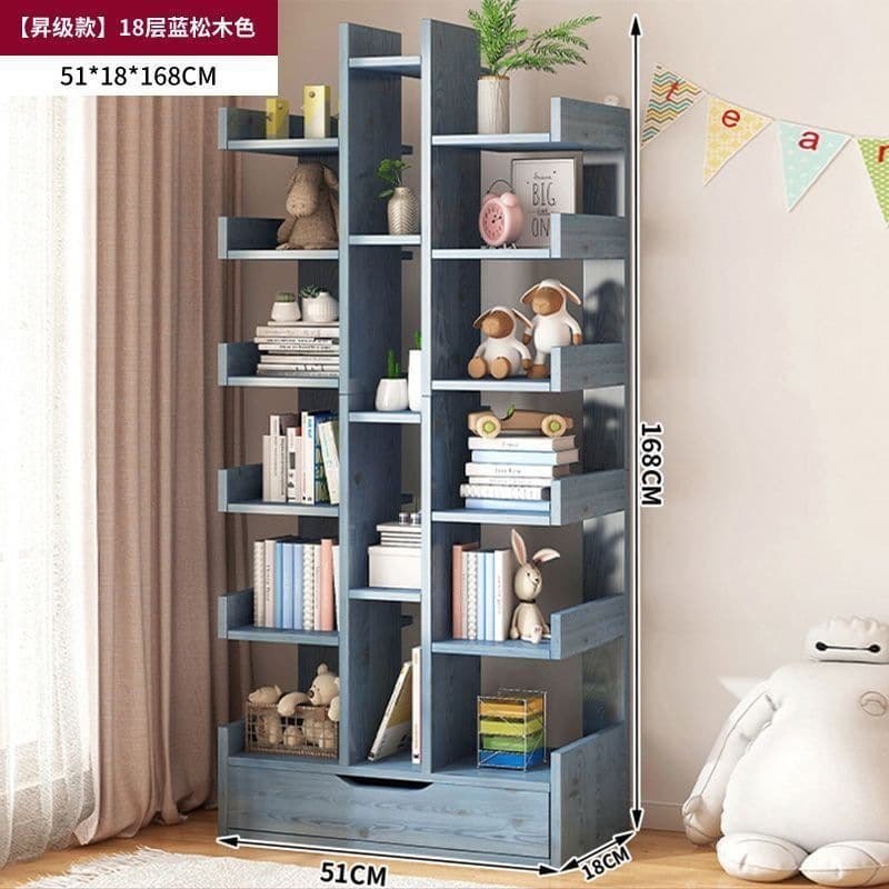 Storage] 18 layers blue 51cm
