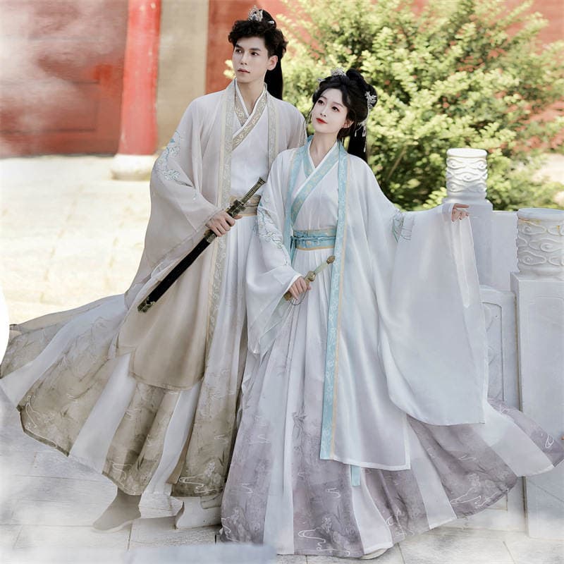 Han Yu Kui_Niao Ming Jianwai Original Hanfu for Men in the Style of the Wei and Jin Dynasties, 2026 New Model, Chinese Style Ancient Costume for Adults 4