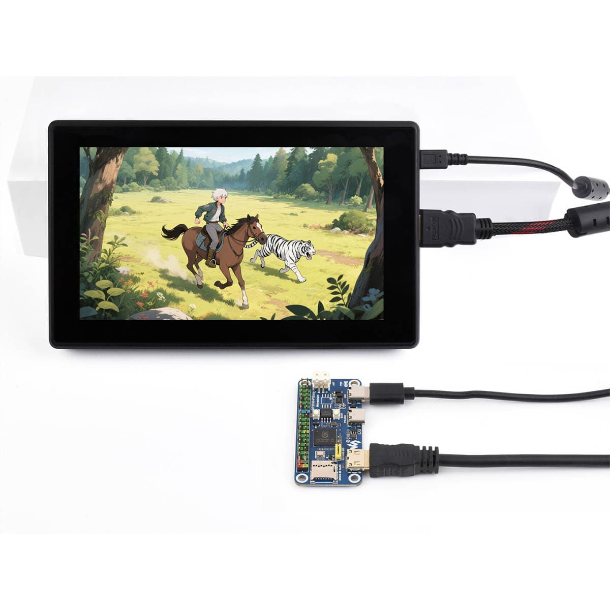 Raspberry Pi RP2350-Pizero İnkişaf Lövhəsi, RP2350B İki Nüvəli Prosessorlu, Daxili DVI İnterfeysli 2