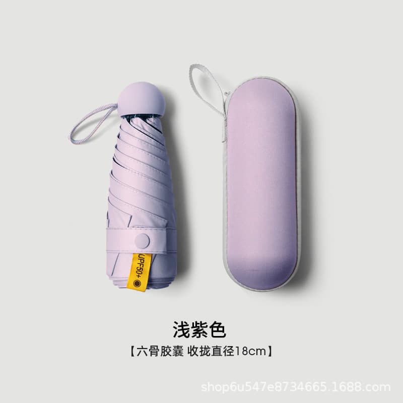 light purple -6 bone full shading-with capsule shell
