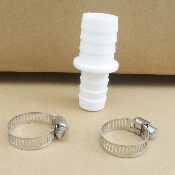 Laundry Drain Hose Tower-Shaped Connector Pipe Fittings, Reducer Adapter, Extension Equal-Diameter Connector, Straight-Through Extension
