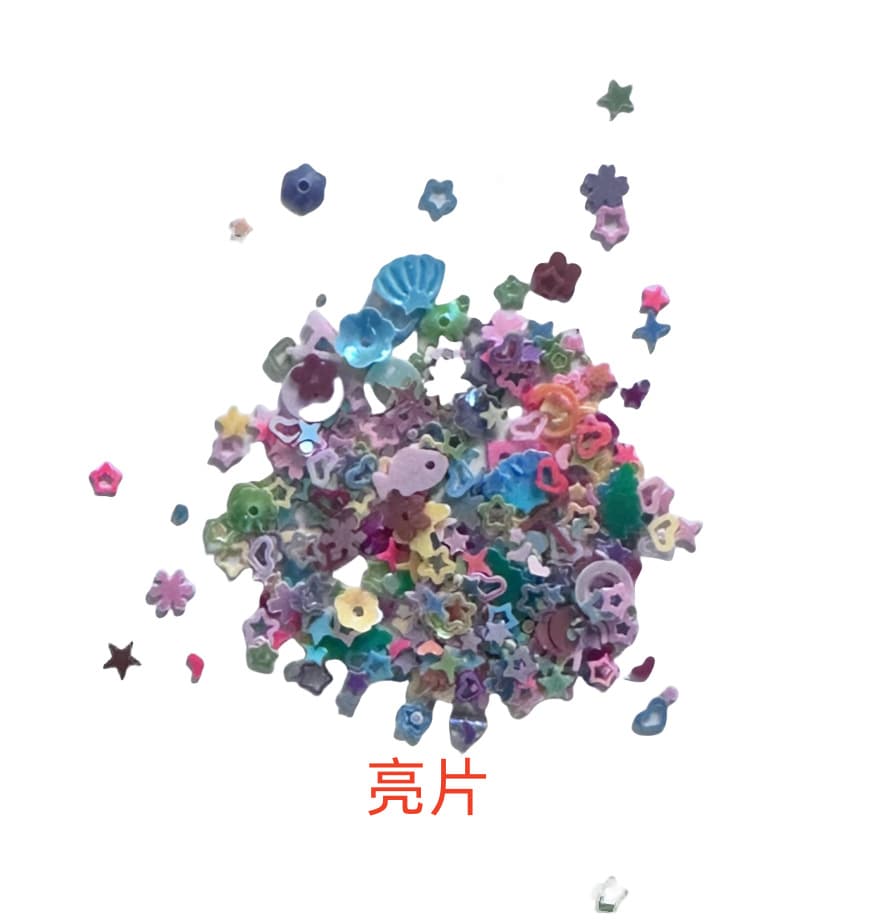 Colorful sequins