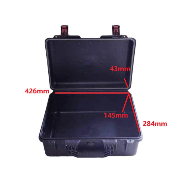 Jc-4-1 Engineering Plastic Pp Tool Box Portable Aviation Transport Box Equipment Instrument Anti-Vibration Waterproof Safety Box 4