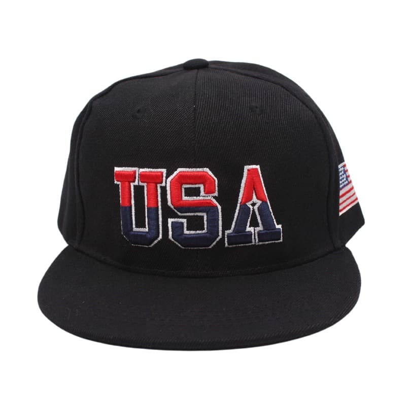 Black [usa flat brim]