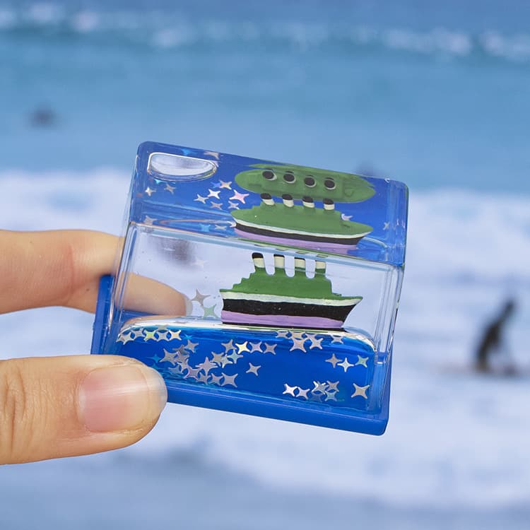 Mini small rectangular-cruise ship