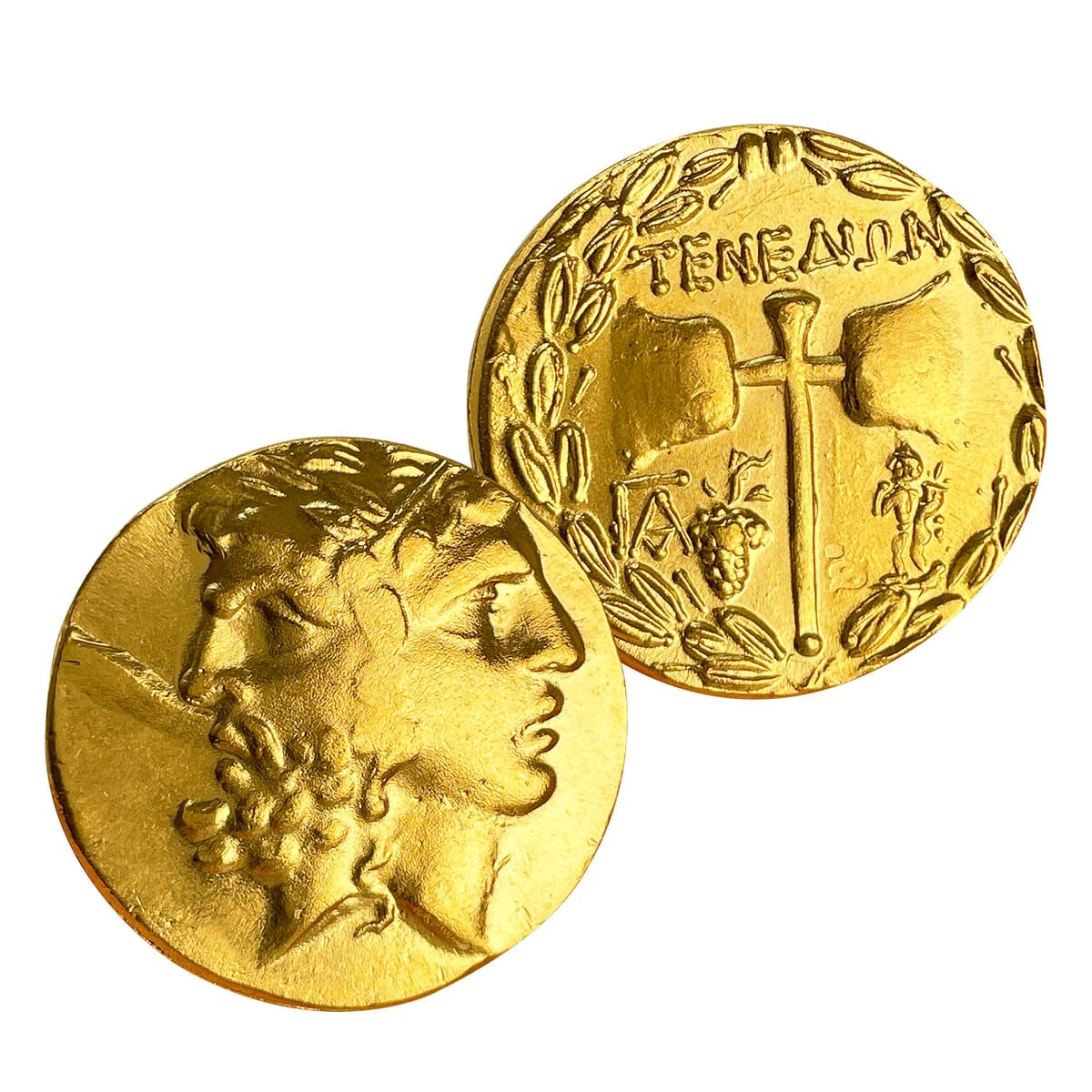 Zeus hera double sided gold 30mm