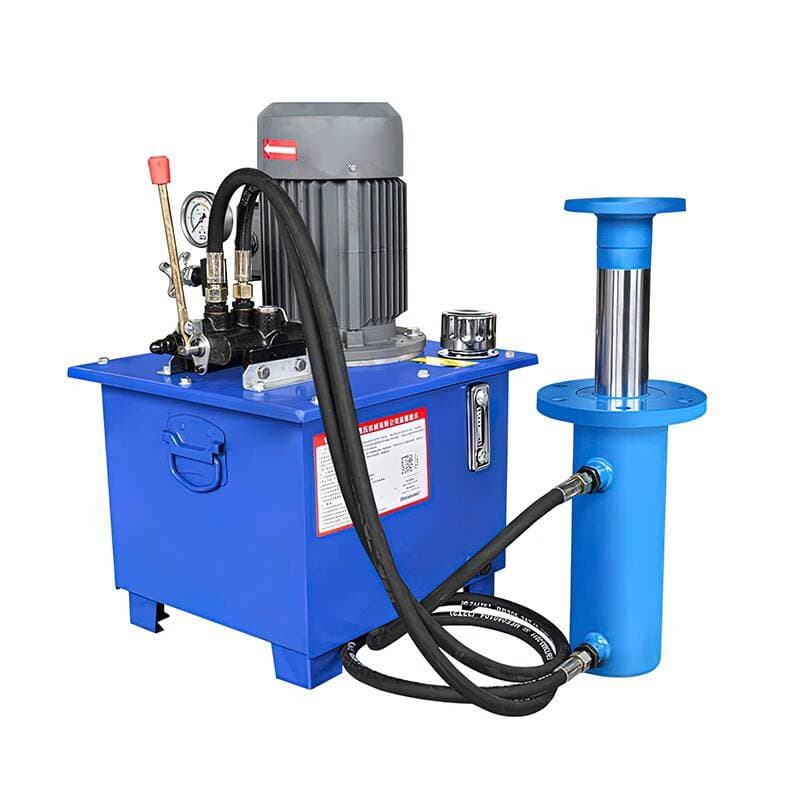 Hydraulic Pump Station Press Hydraulic System Assembly Oil Pump Small Hydraulic Station Baling Machine Solenoid Valve Cylinder High Pressure 5