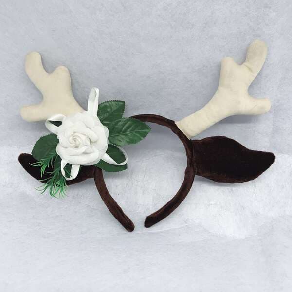 Christmas Antler Headband Headdress Christmas Decorations Kidsren and Adults Elk Headband Performance Props Gifts