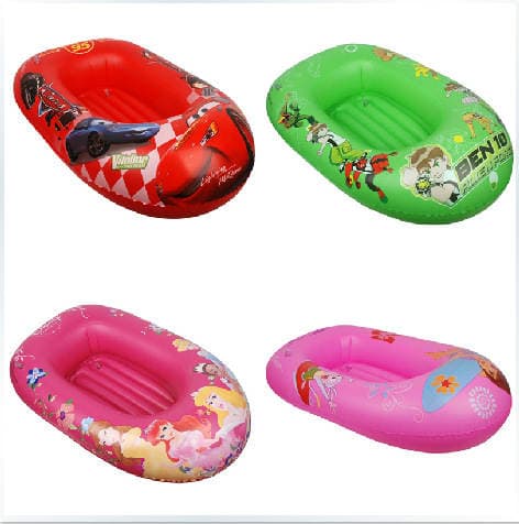 Inflatable Boat Rubber Boat Thickeneded Kidsren's Small Boat Baby Toy Boat Pvc Floating Boat Haiyun Dual Air Room Factory Direct Sale