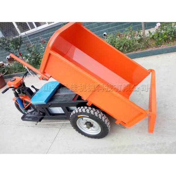 Zavod elektrik üçtəkərli velosiped, 1 ton yük tutumu, taxıl, gübrə, kömür və ya kərpic daşınması üçün.