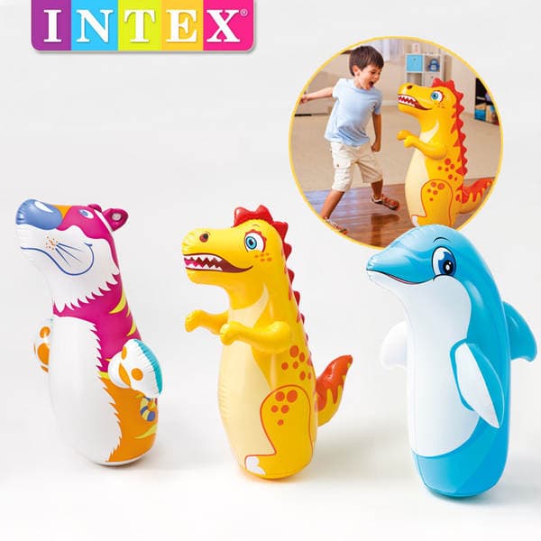 INTEX44669 uşaqlar üçün şişmə boks oyuncağı.