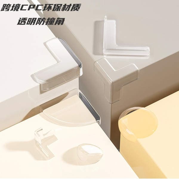 Anti-Collision Corner Table Corner Transparent Anti-Collision Anti-Collision Corner Protector Furniture Corner Protector Soft Corner Kids Safety Pvc Protective Cover